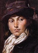 Rodolfo Amoedo Portrait of a young man oil